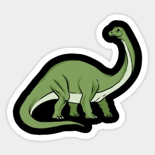 Diplodocus Dinosaur Sticker